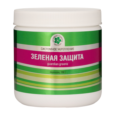 Зеленая защита, банка, 150 гр. Зеленая защита, банка, 150 гр.